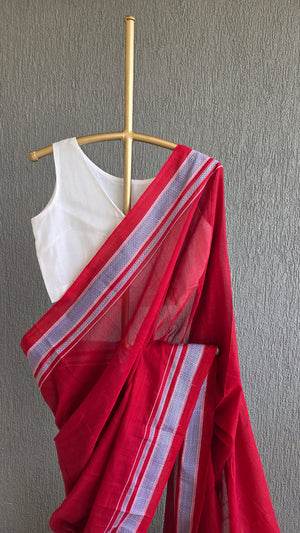 'MALAPRABHA' Handwoven Ilkal  Cotton Saree
