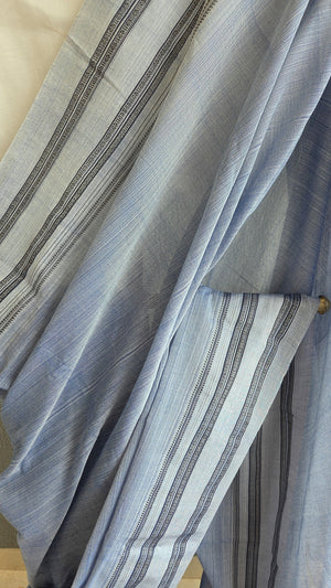 'DORAIKERE' Handwoven Ilkal  Cotton Saree