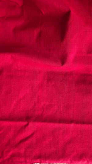 'POLYCHROME' Handwoven Pochampally Ikat Cotton Saree