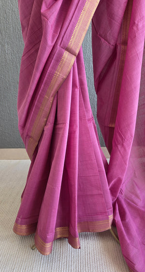 'HRIDIKA' Handwoven Mangalagiri Cotton Saree