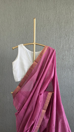 'HRIDIKA' Handwoven Mangalagiri Cotton Saree