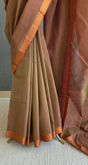 'BHAVISHA' Handwoven Mangalagiri Cotton Saree