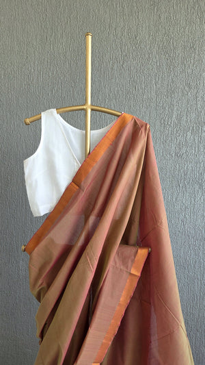 'BHAVISHA' Handwoven Mangalagiri Cotton Saree