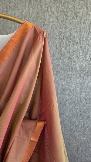 'BHAVISHA' Handwoven Mangalagiri Cotton Saree