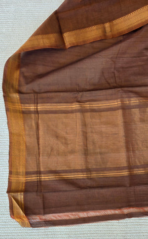 'GAURIMA' Handwoven Mangalagiri Cotton Saree