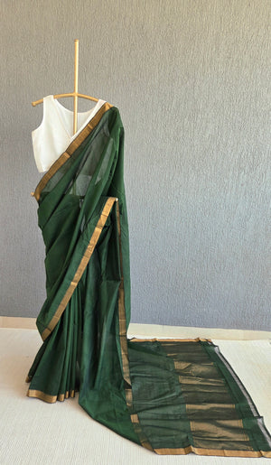 'LIKHITA' Handwoven Mangalagiri Cotton Saree