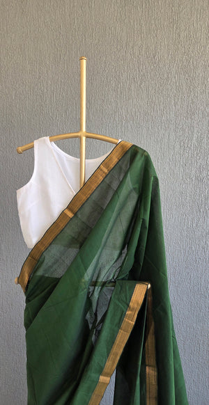 'LIKHITA' Handwoven Mangalagiri Cotton Saree
