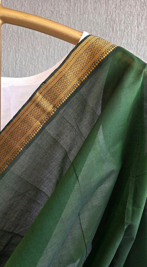 'LIKHITA' Handwoven Mangalagiri Cotton Saree
