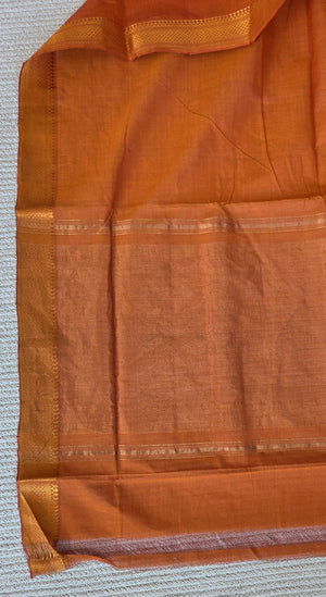 'VASUNDHARA' Handwoven Mangalagiri Cotton Saree