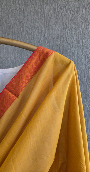 'CHINNARI' Handwoven Mangalagiri Cotton Saree