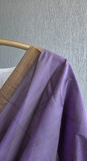 'BHAMINI' Handwoven Mangalagiri Cotton Saree