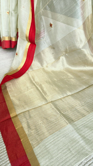 'DAKSAYANI' Handwoven Chanderi saree