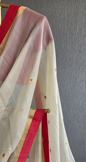 'DAKSAYANI' Handwoven Chanderi saree