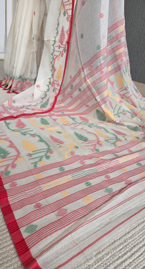 'MAHAMAYA' Handwoven Jamdani saree