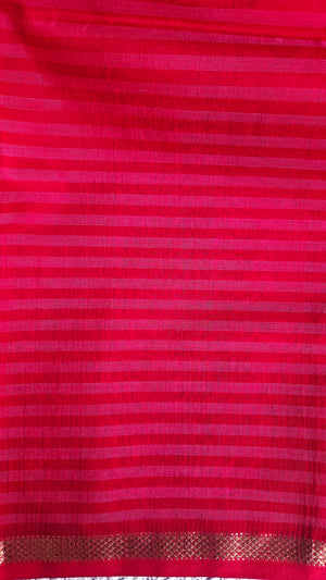 'NARMADA' Handwoven Silk-Cotton Maheshwari Saree