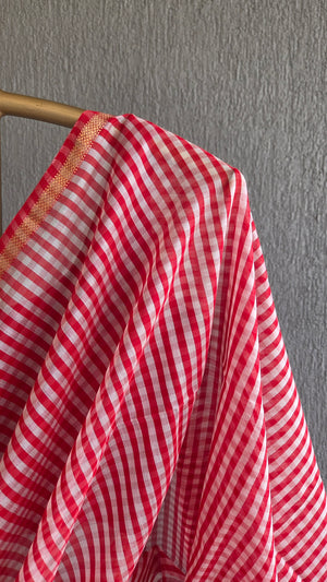'NARMADA' Handwoven Silk-Cotton Maheshwari Saree