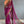 'ASHA: BERRY' Handwoven Silk-Cotton Maheshwari Saree