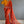'SELENE: RUST' Handwoven Silk-Cotton Chanderi Saree