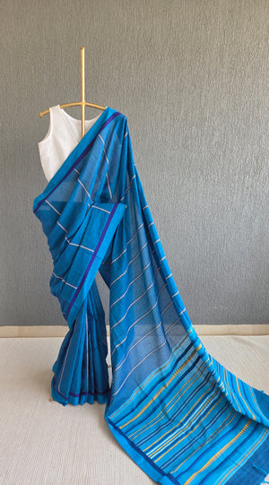 'JAGADHATRI' Handwoven Begumpuri Saree