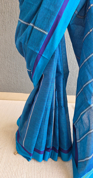 'JAGADHATRI' Handwoven Begumpuri Saree
