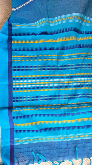 'JAGADHATRI' Handwoven Begumpuri Saree