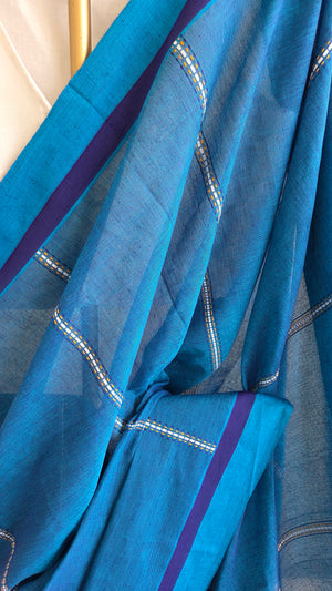 'JAGADHATRI' Handwoven Begumpuri Saree