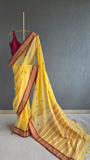 'SUDESHNA' Handwoven Begumpuri Saree