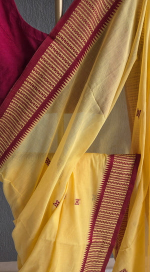 'SUDESHNA' Handwoven Begumpuri Saree