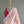 'DORA: White-Rani Pink' Handwoven Begumpuri Saree