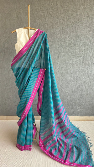 'RAJESHWARI' Handwoven Begumpuri Saree