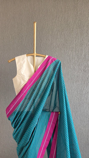 'RAJESHWARI' Handwoven Begumpuri Saree