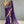 'DHANALAKSHMI: PURPLE' Handwoven Silk-Cotton Maheshwari Saree