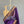 'DHANALAKSHMI: PURPLE' Handwoven Silk-Cotton Maheshwari Saree