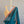 'NANDITHA: DARK TEAL' Handwoven Silk-Cotton Maheshwari Saree