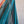 'NANDITHA: DARK TEAL' Handwoven Silk-Cotton Maheshwari Saree