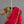 'DEVAHUTI- RED' Handwoven Resham Saree