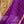 'DEVAHUTI: PURPLE' Handwoven Resham Saree