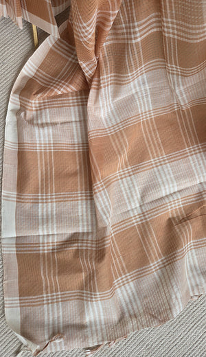 'MIND MELD' Handwoven Mangalagiri Cotton Saree
