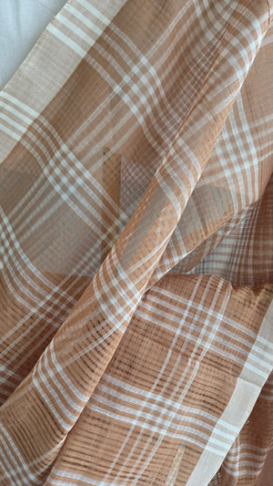 'MIND MELD' Handwoven Mangalagiri Cotton Saree