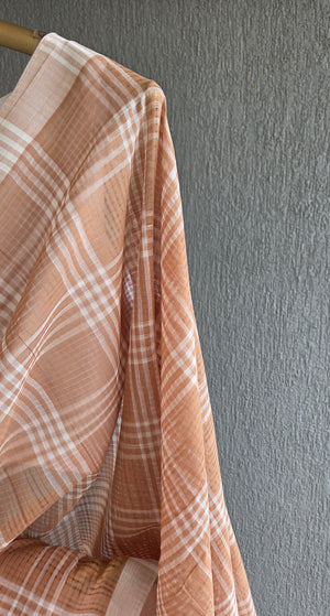 'MIND MELD' Handwoven Mangalagiri Cotton Saree