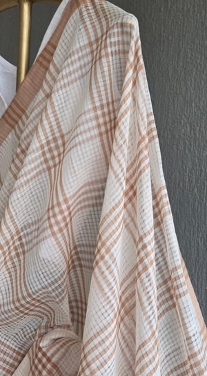 'FULL DISCLOSURE' Handwoven Mangalagiri Cotton Saree