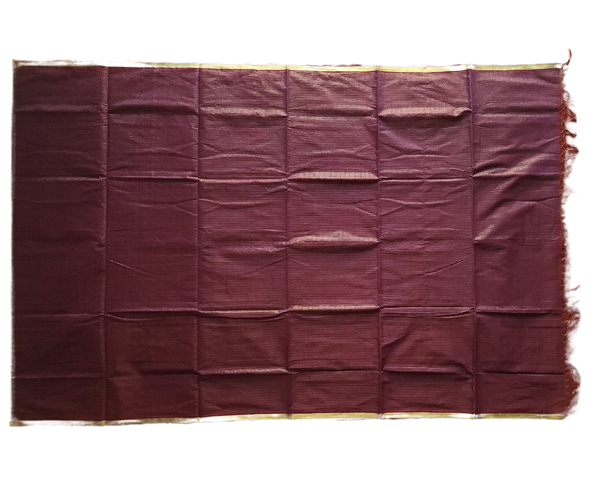 'AMBUJA' Handwoven Venkatagiri Cotton Saree