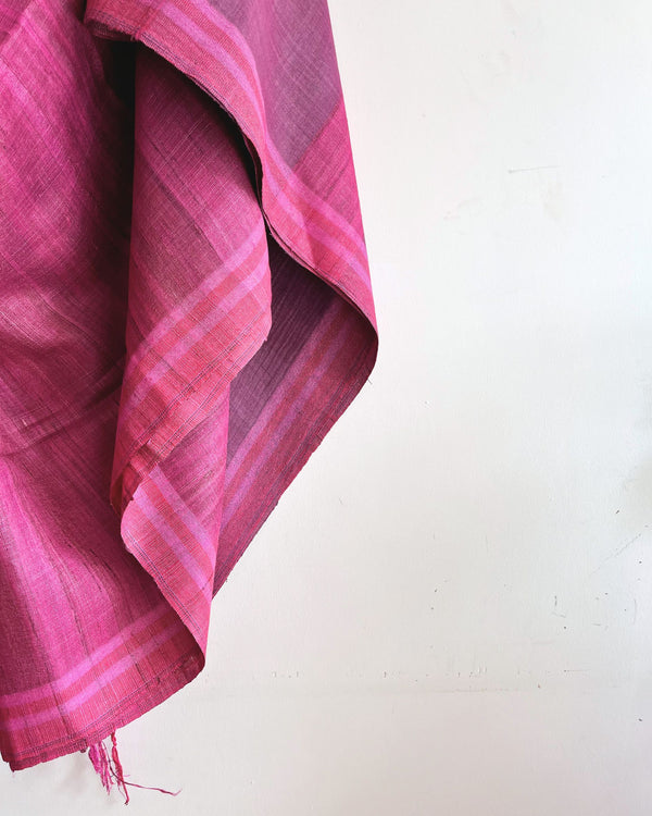 'DHARAMPURIA' - Handwoven Bhagalpuri Tussar Silk