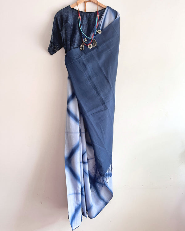 'APAS' Clamp Dyed Handwoven Cotton