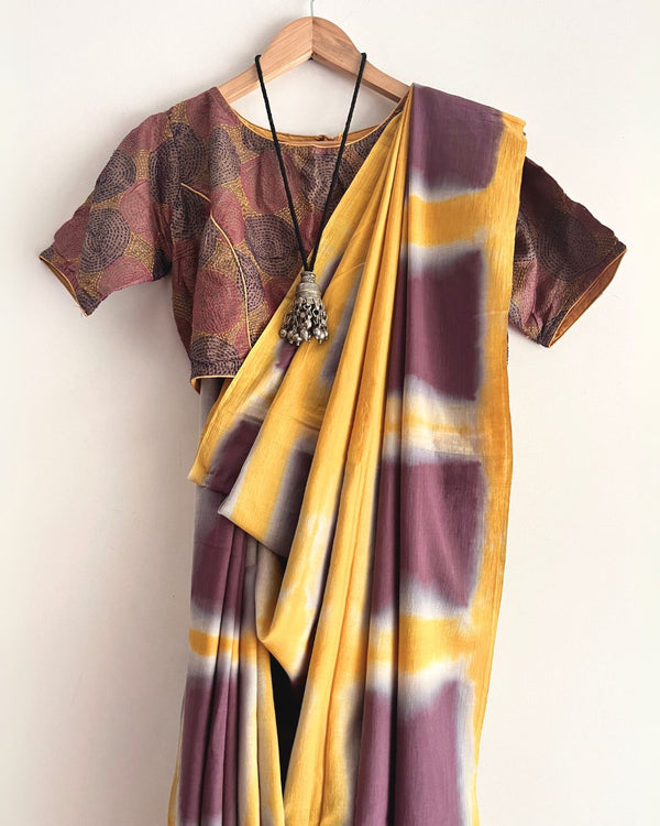 'ANILA' Clamp Dyed Handwoven Cotton