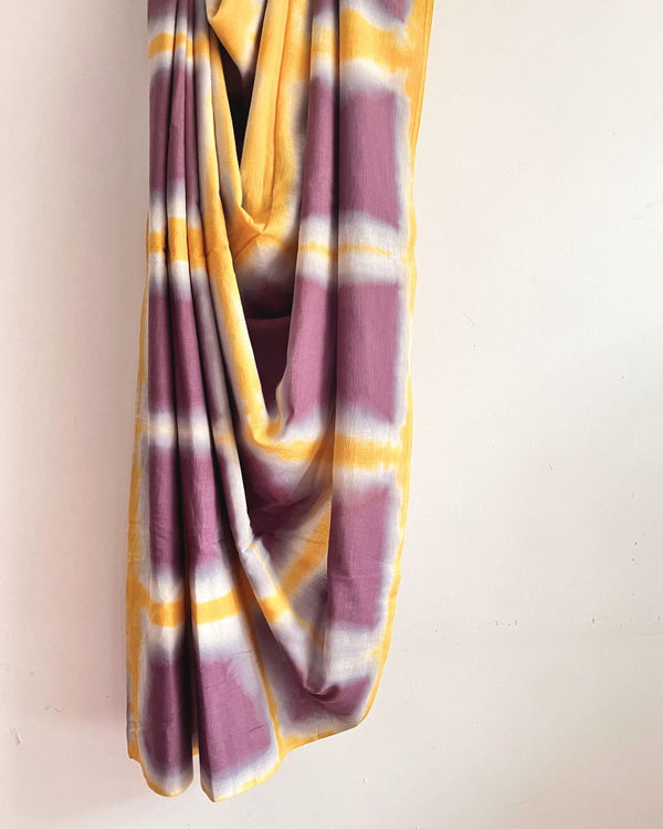 'ANILA' Clamp Dyed Handwoven Cotton