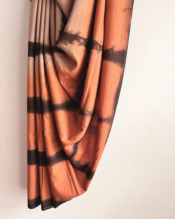 'PAVANA' Clamp Dyed Handwoven Cotton