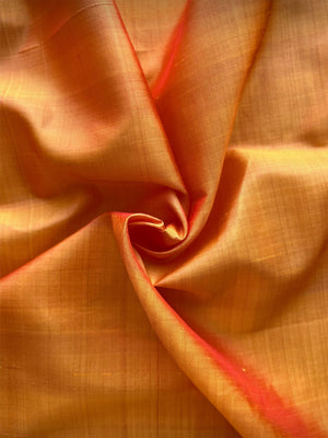 "Sandhya-Raga" Handwoven Bishnupuri Silk Fabric