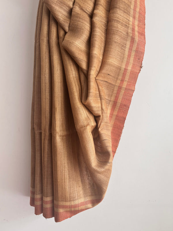 'SURJAPURI' - Handwoven Bhagalpuri Tussar Silk