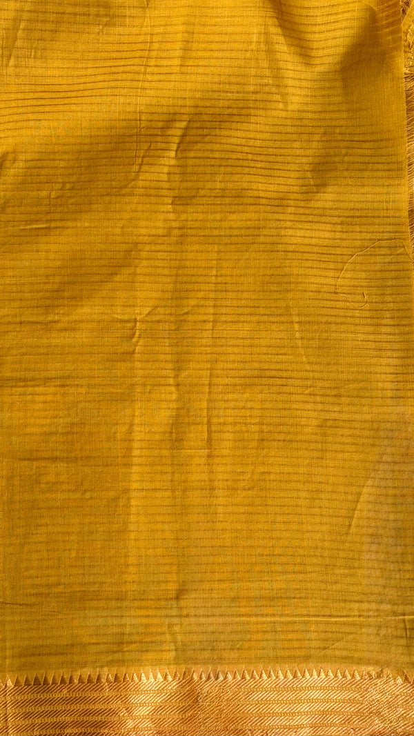 'PUSHPARAGAM' Handwoven Mangalagiri Cotton Saree